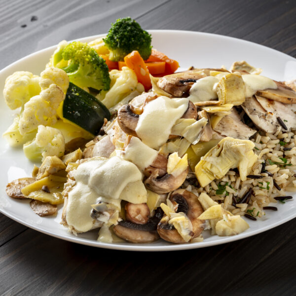 ARTICHOKE MUSHROOM CHICKEN