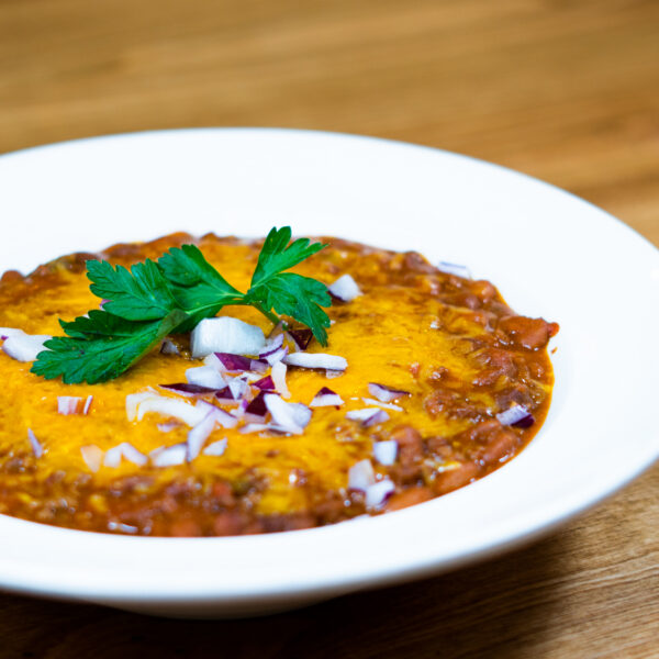 HOMEMADE CHILI OR SOUP