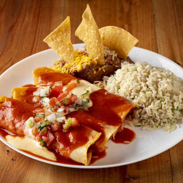 CHICKEN ENCHILADAS