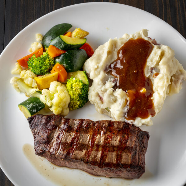 FLAT IRON STEAK DINNER