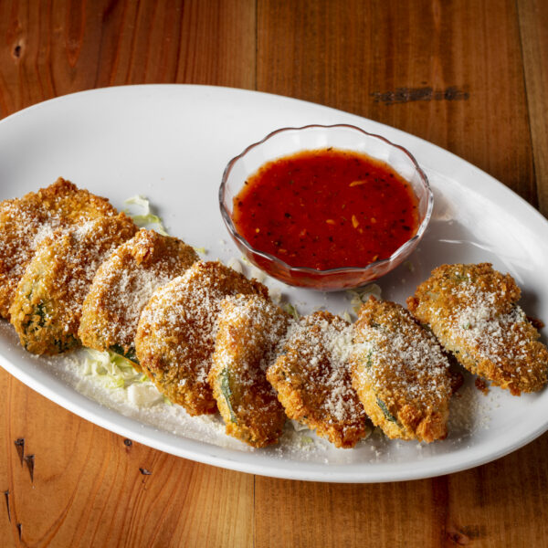 Hand Battered Zucchini Crisps