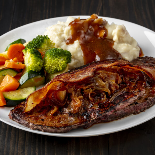 LIVER WITH BACON AND ONIONS