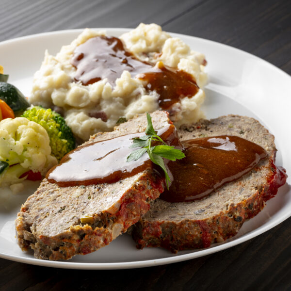 THE ULTIMATE MEAT LOAF DINNER