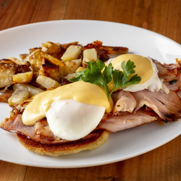 “MR. M’S” EGGS BENEDICT