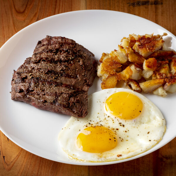 RANCH STEAK & EGGS