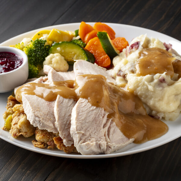 FRESH ROASTED TURKEY DINNER